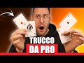 IL TRUCCO CON LE CARTE PIÙ FORTE CHE FARAI! (Da professionista)
