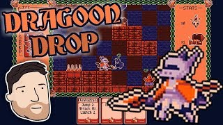 TURN-BASED PLATFORMING CARD GAME?? Let's Play Dragoon Drop | Graeme Games | Ludum Dare 41