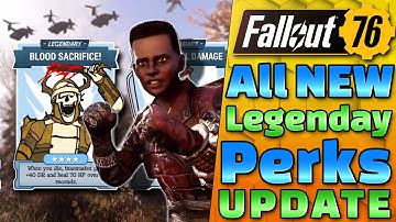 New LEGENDARY PERKS are MUCH BETTER!! - PTS Update - Fallout 76 News UPDATE!