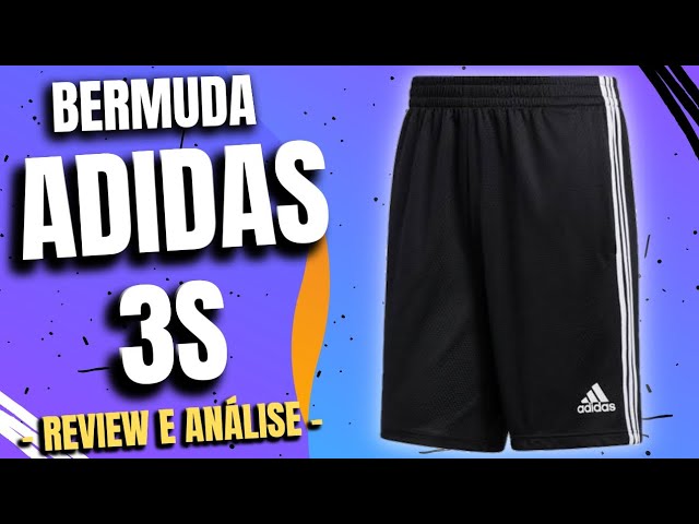 Bermuda Adidas 3S /// - REVIEW E ANÁLISE - YouTube