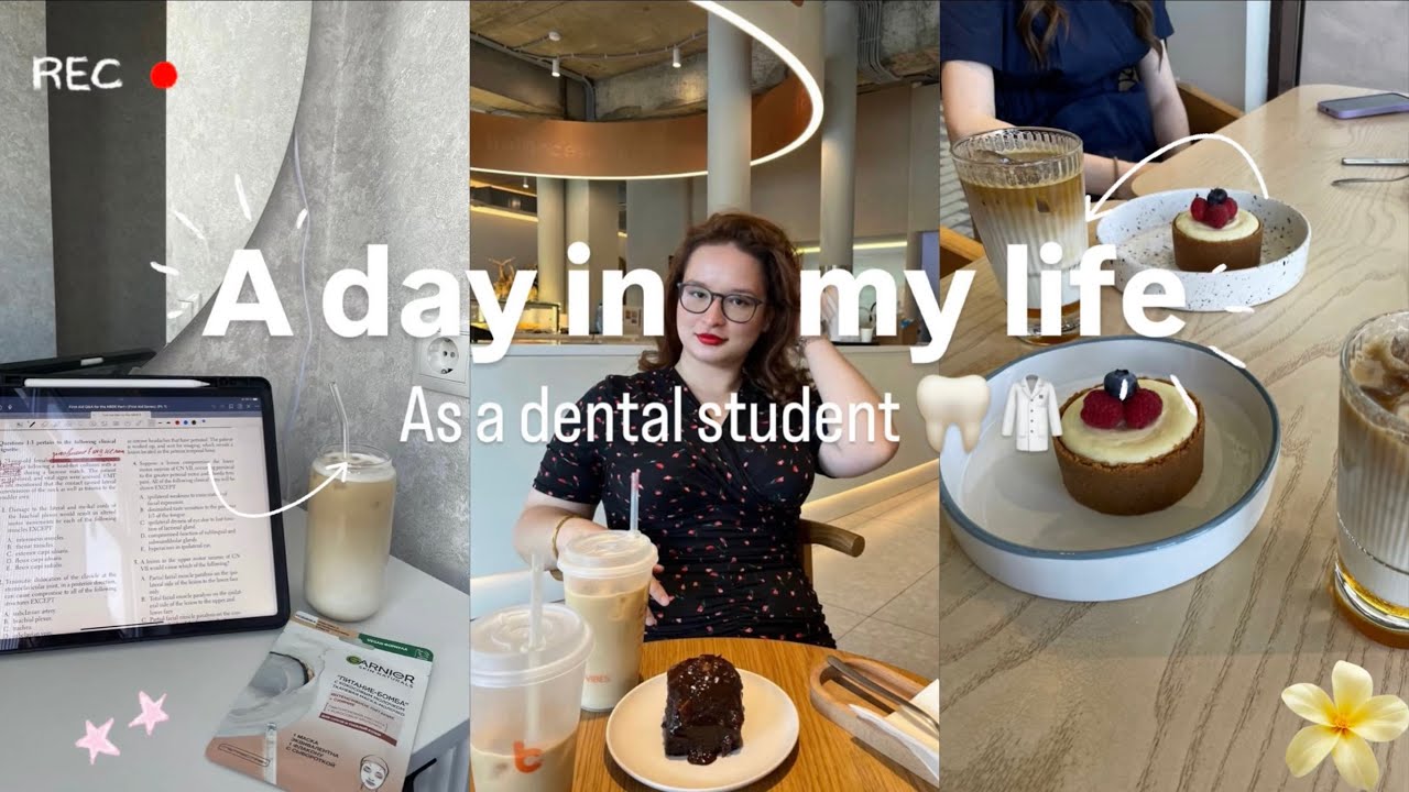 A day in my life as a DENTAL student🦷🍵🎀| 15 hours study productive ...