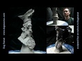 Sculpting Arrrrrrrr in Water Based Clay