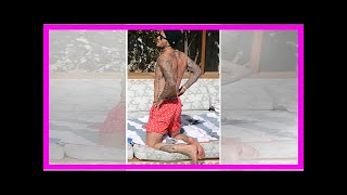 Exclusive Photos Man Bun David Beckham Shirtless, 42, Launched The Newly Cut Hair Style As You Re
