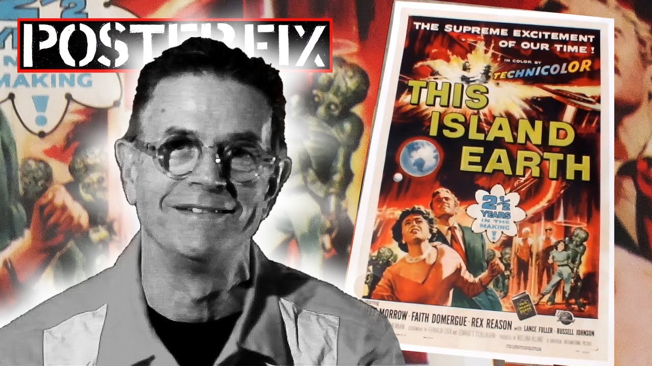 RESTORING This Island Earth - Original 1955 U.S. 1-sheet Poster Fix