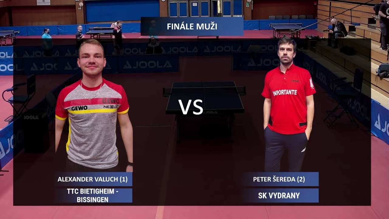MSR 2022 finále muži: Šereda - Valuch