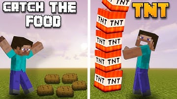 MINECRAFT, but if i SNEAK Random Things happen IN MY  WORLD😱😱