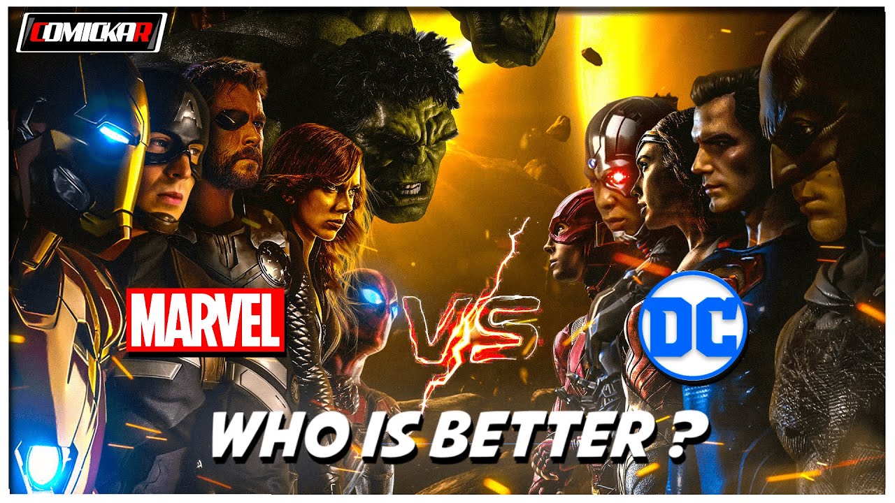 Marvel vs DC - Who is better ? | Explained in Hindi | Marvel Comics ...