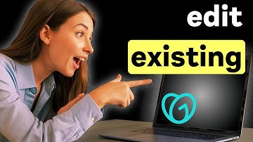 How to Edit Existing Website on Godaddy