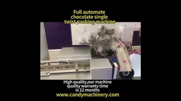 Are you interested in Full automatic chocolate single twist packing machine?