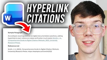How To Create Hyperlink For Citations In Word - Step By Step
