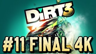 DiRT 3 ⦁ Прохождение #11 ФИНАЛ ⦁ Без комментариев ⦁ 4K60FPS