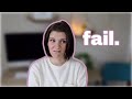 FAILURE...and a RANT // April Wrap Up