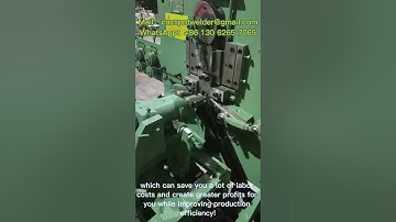 Fully automatic chain bending machine & spot welding machine manufacture wholesale price cheap in UK