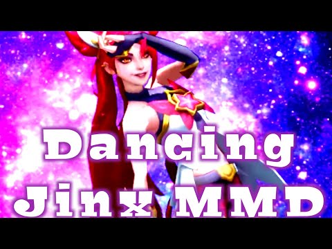 [MMD] Star Guardian Jinx - dancin #mmd #jinx #leagueoflegends