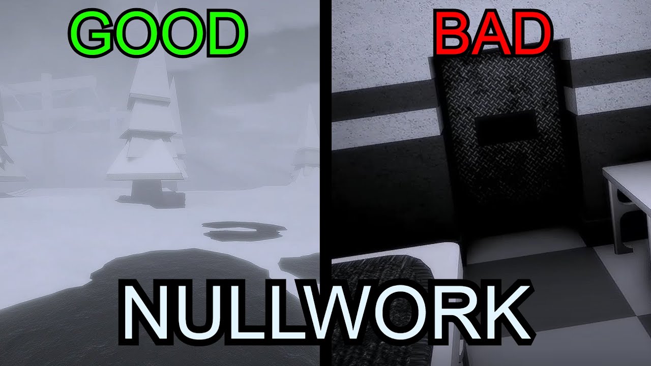 Roblox Nullwork All Endings Good And Bad Youtube