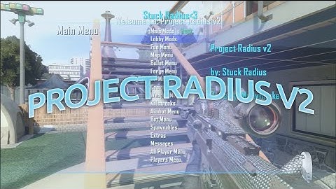 [PS3] Project Radius v2 Black Ops 2 GSC Mod Menu [1.19]