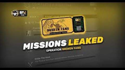 Csgo Operation Broken Fang - week 3 missions