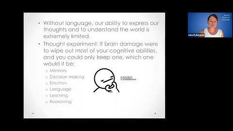 1-1 INTRO Why Care about the Neural Bases of Language? (13mins)