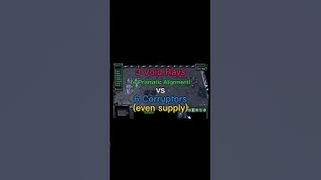 Who wins? 3 Void Rays (w Prismatic Alignment) vs 6 Corruptors (even supply) #sc2 #starcraft