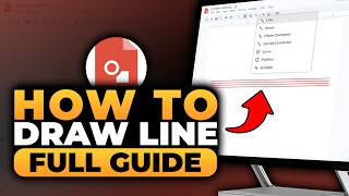 How To Draw Line in Google Drawings in Computer (𝟮𝟬𝟮𝟲) | BEST FULL GUIDE | NO Yapping | FAST & EASY