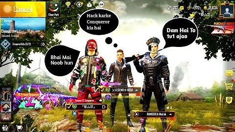 Joining random Squad they Challange Me for 1v1 TDM (part 1) | PubgMobile