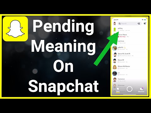 How to What Does Pending Mean On Snapchat
 | Quick Guide 2022