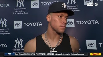 Aaron Judge on milestone homer & loss to Tigers