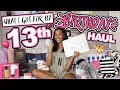 What I Got for My 13th Birthday Haul | Morgan Jean