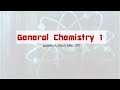 General Chemistry 1 Quiz