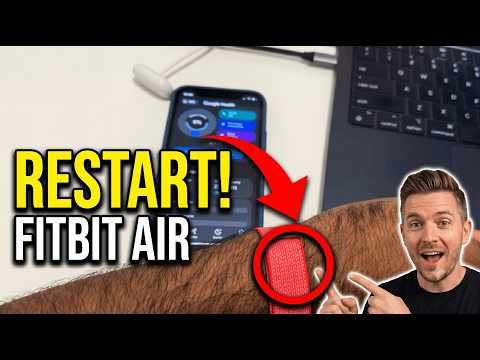 How to Restart Google Fitbit Air [Fix Frozen & Sync Issues!]