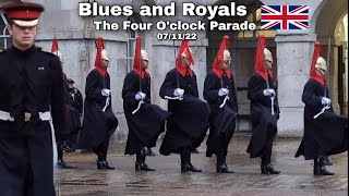 Blues and Royals End of the Day: The Four O'clock Parade - Punishment Parade 07/11/22