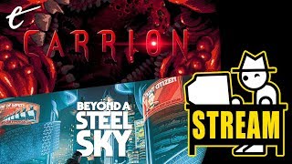 Yahtzee and Jack Play Carrion & Beyond A Steel Sky | Post-ZP Stream