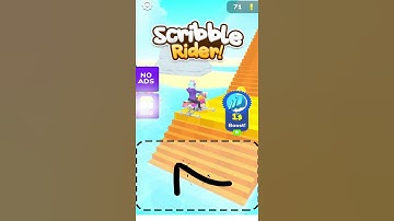 Scribble Rider ! All levels Gameplay (9) android, ios #shorts