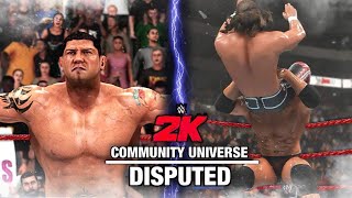 AND THE... NEW! - WWE 2K Universe Mode -  Community Universe Mode