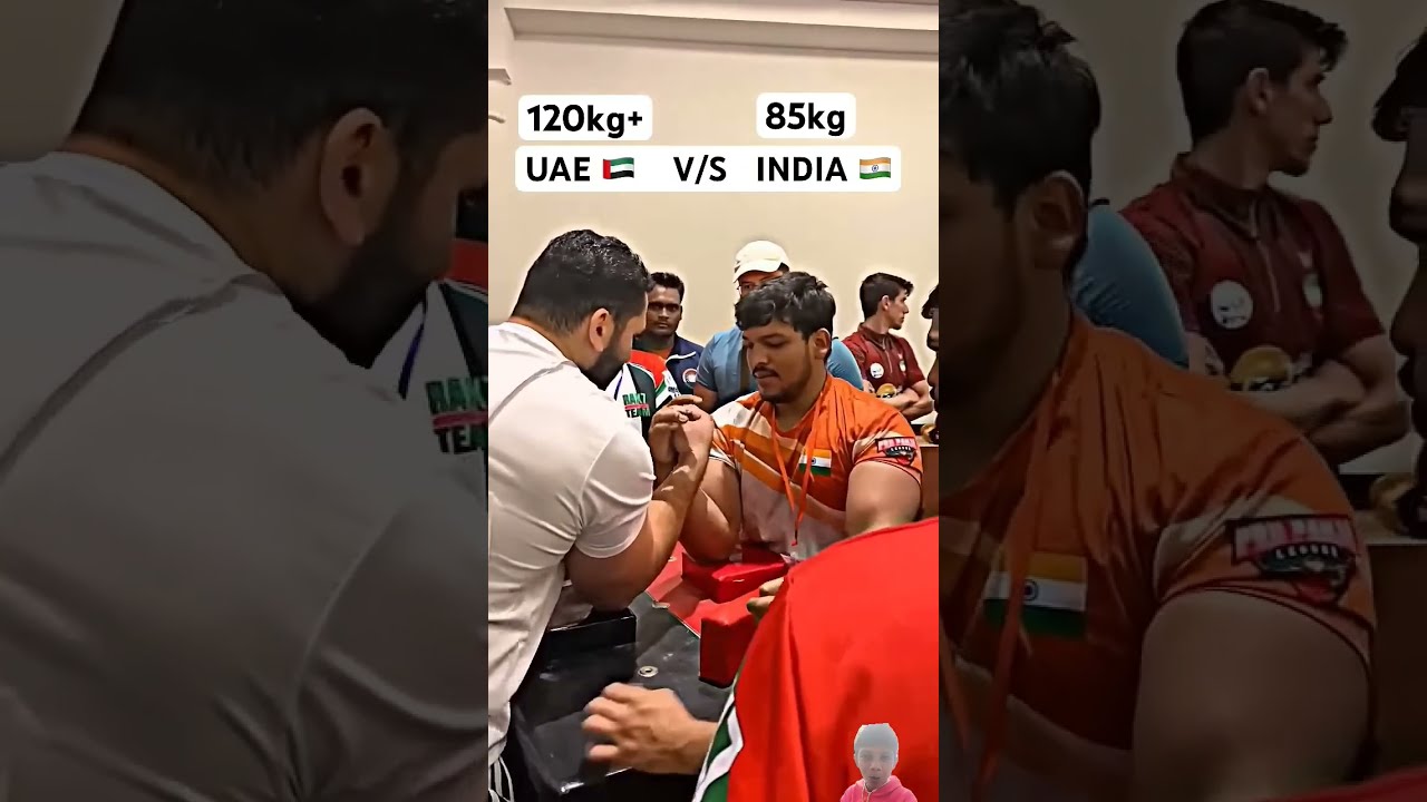  UAE 120kg V S INDIA 85kg India Power Indianflag