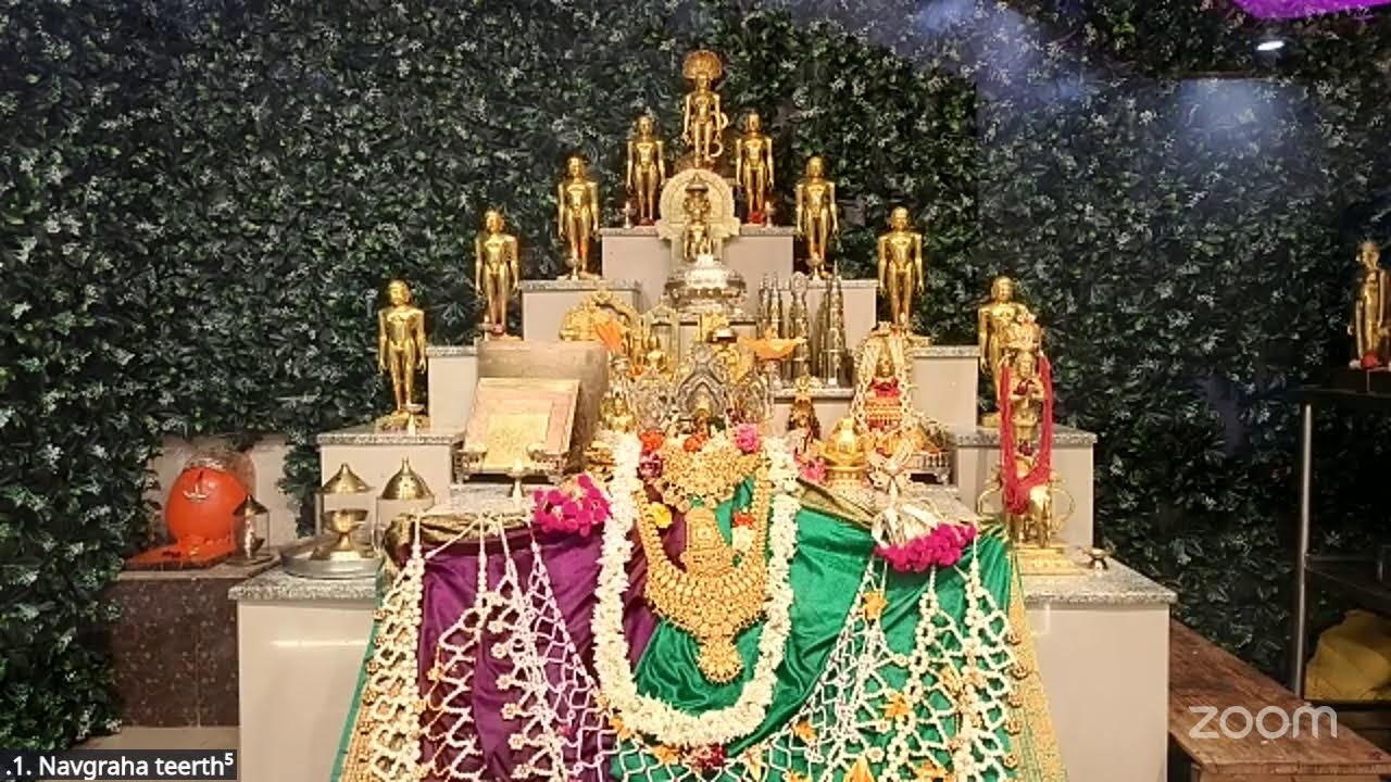 श्री नवग्रह तीर्थ वरूर कर्नाटक Padmavati arati 22-02-2026