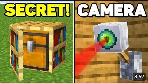 Minecraft: 5 Secret Redstone Build Hacks & Ideas!