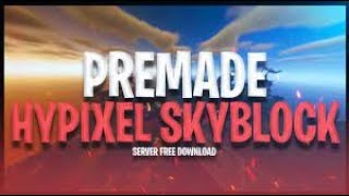 Hypixel Skyblock Premade Setup || no cap|| Free download|| V3