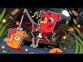 THEY ADDED A POND TO THE MAP SO I TOOK SQUIRREL "FISHING"! | Goose Goose Duck