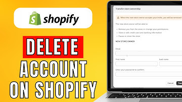 How To Delete Account On Shopify (2024) Quick and Easy