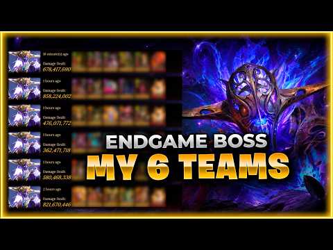 USE THESE TEAMS!! Endgame Boss Phase One Teams | Dragonheir: Silent Gods x Dragonstride