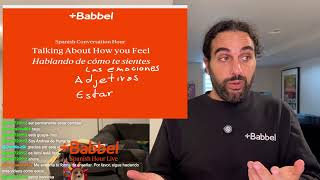 Spanish Hour Live: Emotions