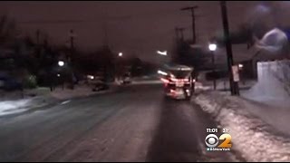 Slushy Streets Cause Dangers In Wood-Ridge, NJ