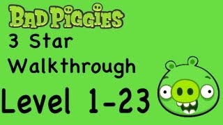 Bad Piggies - Level 1-23 3 Star Walkthrough Ground Hog Day | WikiGameGuides screenshot 3