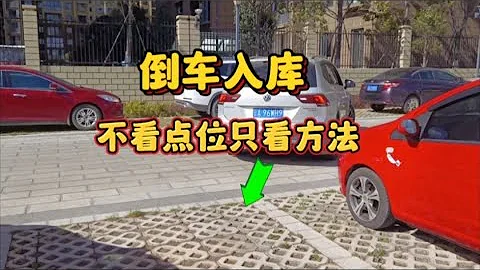 现实版中倒车入库，不需要看点位，只需掌握这个方法，轻松入库 - 天天要闻