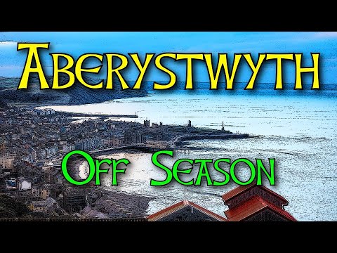 Aberystwyth, Off Season. WelshBloke Walking