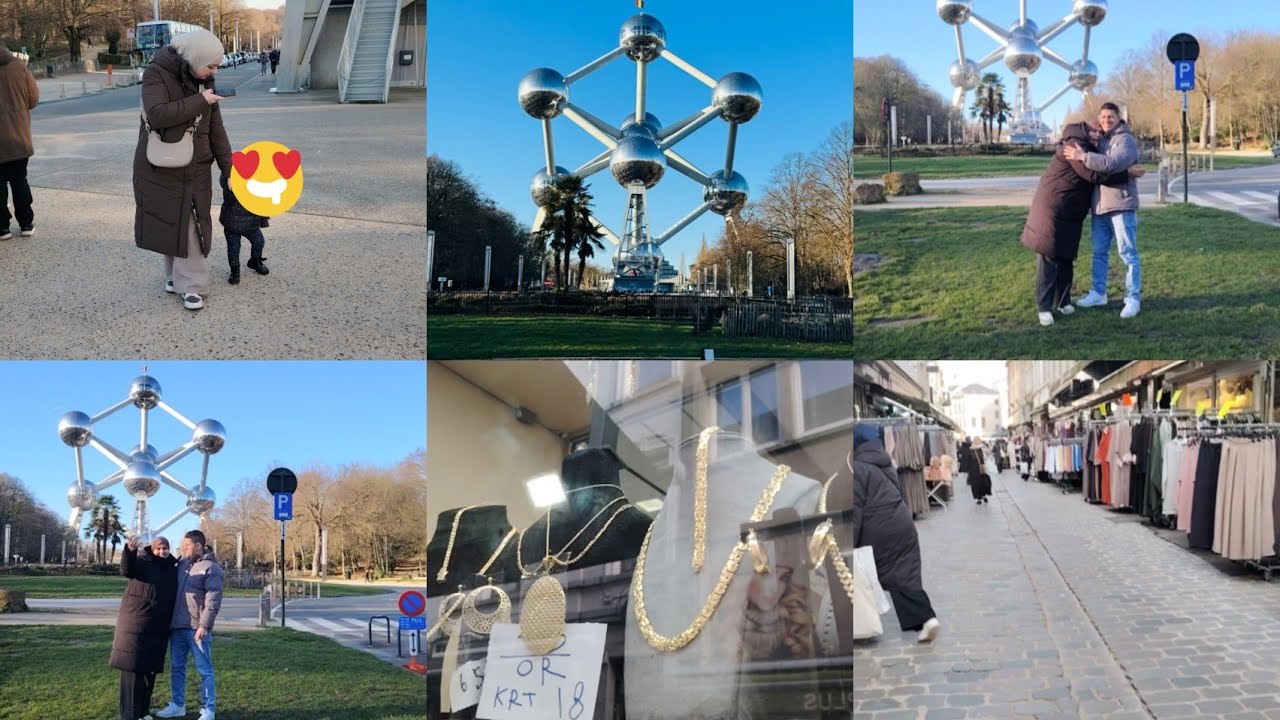 السوق الشعبي في بروكسل مع الأجواء رمضانية.. تلاقيت مع متتبيعات ديالي 