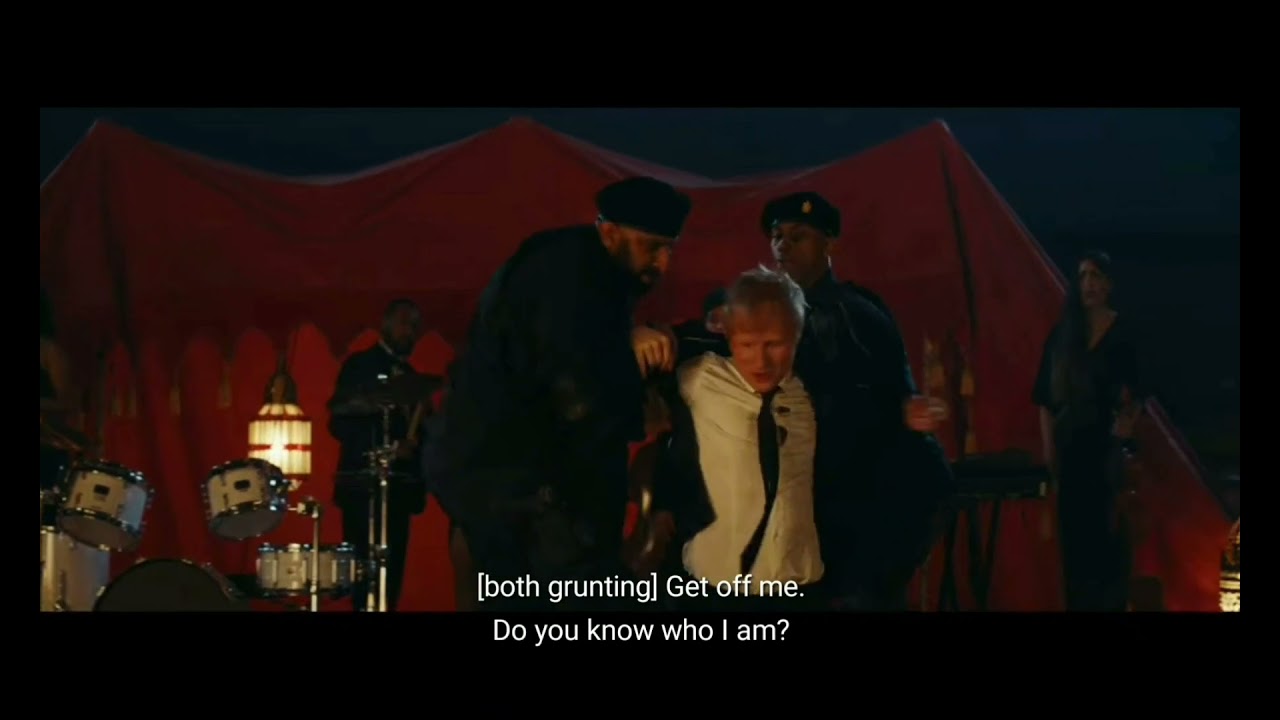 i'm ed sheeran, bitch!