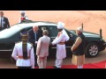Ceremonial welcome of President Reuven Rivlin of Israel