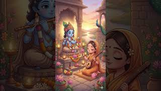 🙏 Shri Krishna Govind Hare Murari | Beautiful Krishna Bhajan ✨ #Shorts